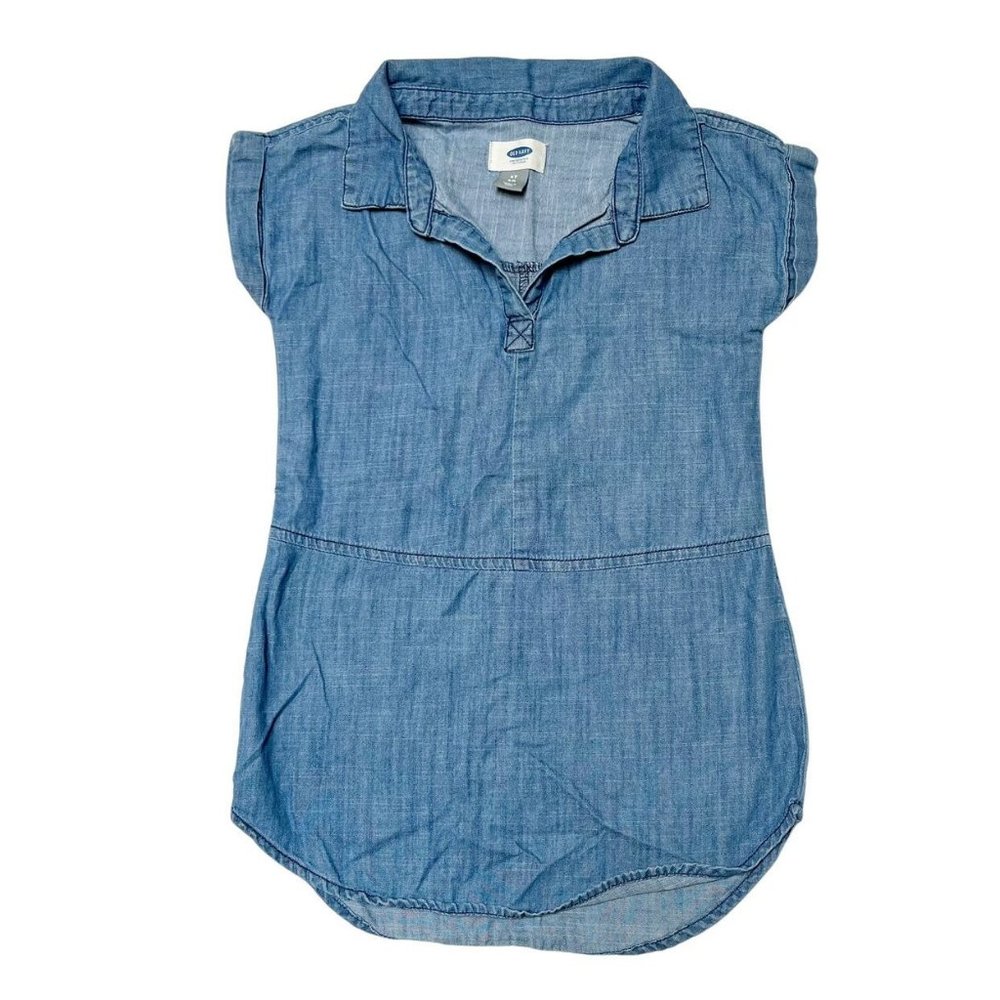 Old Navy Chambray Shirt Dress Size 4T